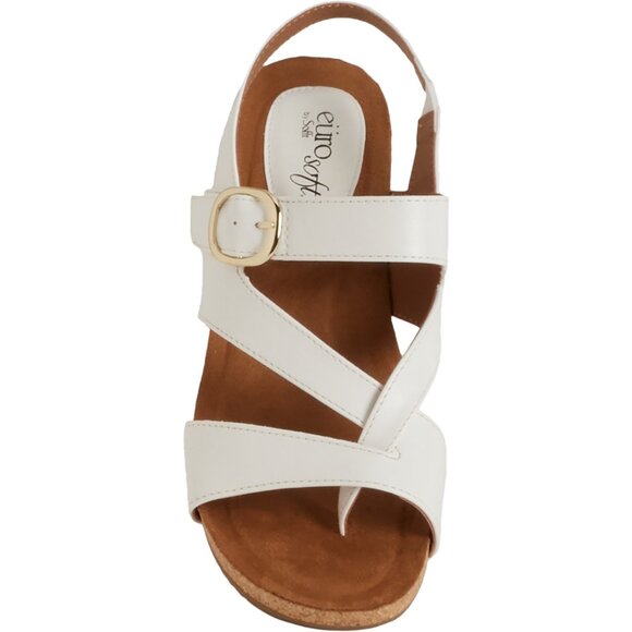 new Eurosoft by Sofft Evelyn Wedge Sandals 255 3M7TS - Picture 4 of 4